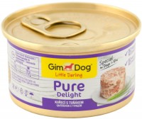 Photos - Dog Food GimDog LD Pure Delight Chicken/Tuna 0.085 kg 