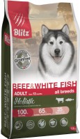 Photos - Dog Food Blitz Adult All Breeds Holistic 