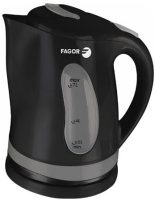 Photos - Electric Kettle Fagor TK 400 2200 W 1.8 L  black