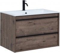 Photos - Washbasin cabinet AQUANET Lino 80 00271948 