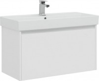 Photos - Washbasin cabinet AQUANET Nova Lite 90 00245247 