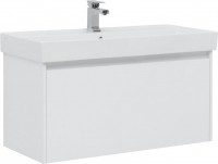 Photos - Washbasin cabinet AQUANET Nova Lite 100 00245250 