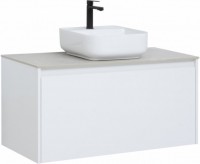 Photos - Washbasin cabinet AQUANET Nova Lite 100 00242580 