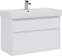 Photos - Washbasin cabinet AQUANET Nova Lite 90/3 