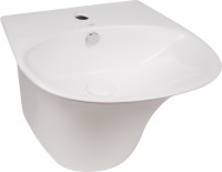 Photos - Bathroom Sink Q-tap Virgo QT1811037GW 500 mm