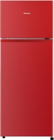 Photos - Fridge Hisense RT-267D4AR1 red