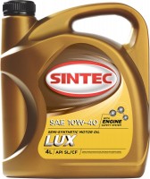 Photos - Engine Oil Sintec Lux 10W-40 4 L