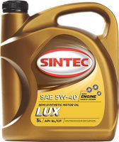 Photos - Engine Oil Sintec Lux 5W-40 5 L