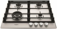 Hob Whirlpool GMWL 628 IXL stainless steel