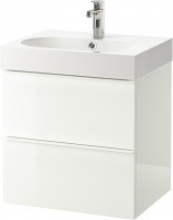 Photos - Washbasin cabinet IKEA GODMORGON/BRAVIKEN 61 392.923.47 