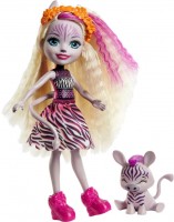 Doll Enchantimals Zadie Zebra and Ref GTM27 