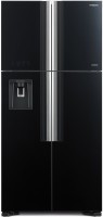 Photos - Fridge Hitachi R-W660PRU7X GBK black