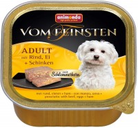 Photos - Dog Food Animonda Vom Feinsten Adult Beef/Eggs/Ham 22