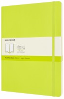 Photos - Notebook Moleskine Plain Soft Notebook Large lime 