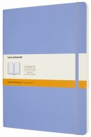 Photos - Notebook Moleskine Ruled Soft Notebook Large Blue 