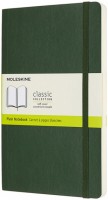 Photos - Notebook Moleskine Plain Notebook Large Soft Green 