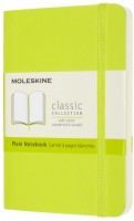 Notebook Moleskine Plain Notebook Pocket Soft Lime 