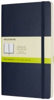 Photos - Notebook Moleskine Plain Notebook Large Soft Sapphire 
