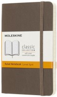 Photos - Notebook Moleskine Ruled Notebook Pocket Soft Brown 