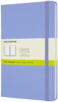 Photos - Notebook Moleskine Plain Notebook Large Blue 