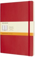 Photos - Notebook Moleskine Ruled Notebook A4 Soft Red 