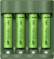 Photos - Battery Charger GP B421 + 4xAAA 850 mAh 