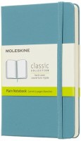 Photos - Notebook Moleskine Plain Notebook Pocket Ocean Blue 