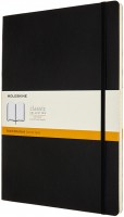 Photos - Notebook Moleskine Ruled Notebook A4 Soft Black 