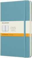 Photos - Notebook Moleskine Ruled Notebook Large Ocean Blue 