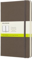 Photos - Notebook Moleskine Plain Notebook Large Brown 