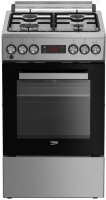 Photos - Cooker Beko FSM 52320 TXDS stainless steel