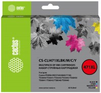 Photos - Ink & Toner Cartridge CACTUS CS-CLI471XLBK/M/C/Y 