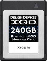 Photos - Memory Card Delkin Devices Premium XQD 240 GB