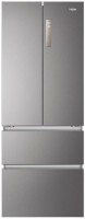 Photos - Fridge Haier HB-17FPAAA stainless steel