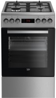 Photos - Cooker Beko FSM 52332 DXDS stainless steel