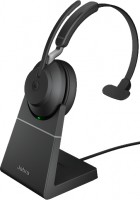 Headphones Jabra Evolve2 65 Mono USB-C MS with Charging Stand 