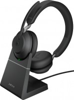 Headphones Jabra Evolve2 65 Stereo USB-C MS with Charging Stand 