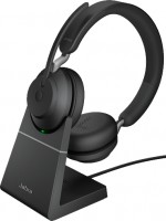 Headphones Jabra Evolve2 65 Stereo USB-A UC with Charging Stand 