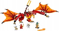 Construction Toy Lego Fire Dragon Attack 71753 