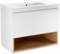 Photos - Washbasin cabinet Q-tap Robin 80 QT1372TPB8001WWO 