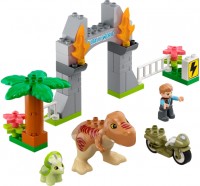 Construction Toy Lego T. rex and Triceratops Dinosaur Breakout 10939 