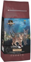 Photos - Cat Food Landor Sterilized&Light Duck/Rice  10 kg