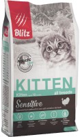 Photos - Cat Food Blitz Kitten  All Breeds Turkey 10 kg