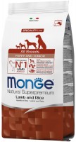 Photos - Dog Food Monge Speciality All Breed Puppy/Junior Lamb/Rice 15 kg