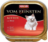 Photos - Cat Food Animonda Kitten Vom Feinsten Beef  16 pcs