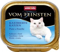 Photos - Cat Food Animonda Adult Vom Feinsten Turkey/Trout  32 pcs