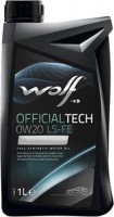 Photos - Engine Oil WOLF Officialtech 0W-20 LS-FE 1 L