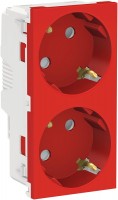 Photos - Socket Schneider New Unica NU306703A red