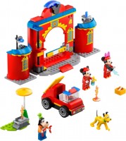 Construction Toy Lego Mickey and Friends Fire Truck and Station 10776 