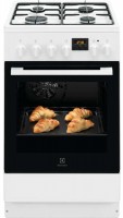 Photos - Cooker Electrolux LKK 540201 W white